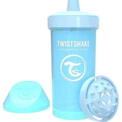 Twistshake láhev pro děti pastelově modrá 360 ml – Zboží Dáma