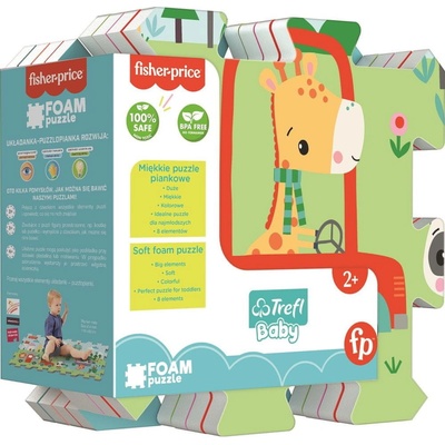 Trefl Pěnové puzzle Úsměv Fisher Price
