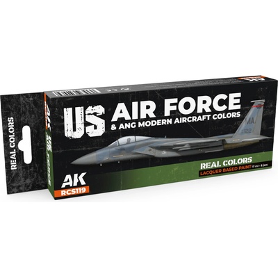 AK Interactive US Air Force & ANG Modern Aircraft Colors SET