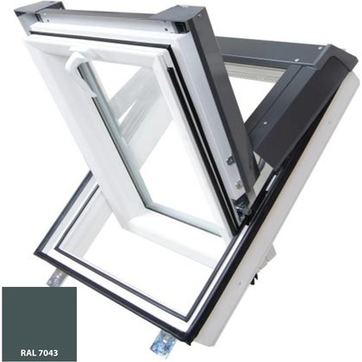 SKYLIGHT Strešné okno plastové 78 x 140 cm