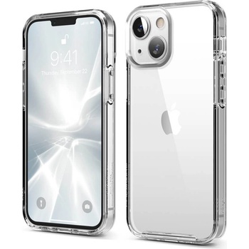 elago Hybrid Case - хибриден удароустойчив кейс за iPhone 13 mini (прозрачен)