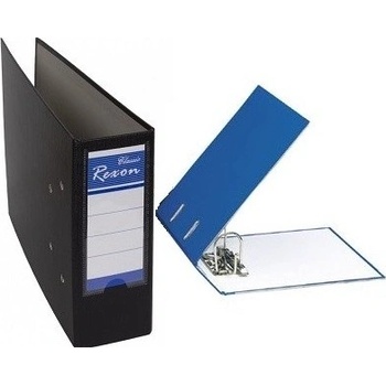 REXON Класьор Rexon, размер А5, 8 см, банков, черен, дълъг
