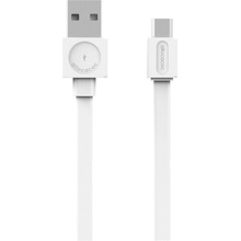 Allocacoc 10452WT/USBMBC microUSB, bílý