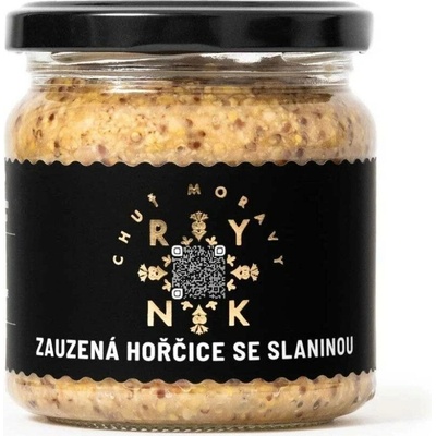 Chuť Moravy Zauzená hořčice se slaninou 200 g