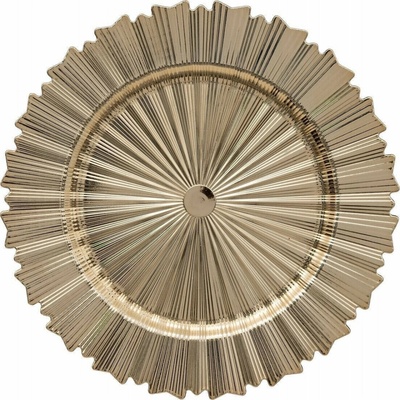 Atmosphera Podtácek pod pohár Fluted Gold O 33 cm