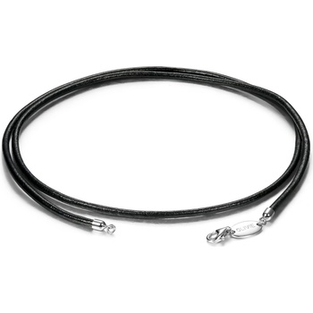 Olivie Kožená šnúrka so strieborným zapínaním 6022