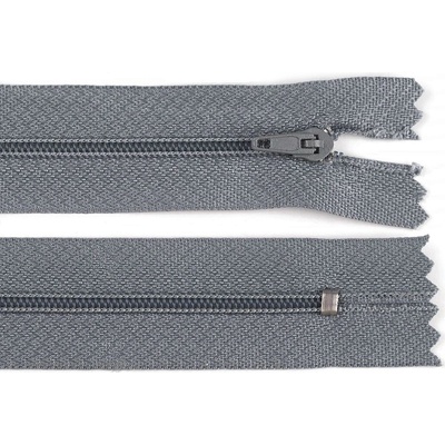 Prima-obchod Spirálový zip No 3 délka 20 cm pinlock, barva 316 šedá neutrální
