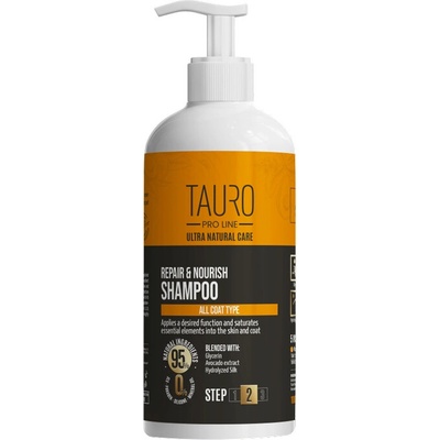 Tauro Pro Line TPL Opravný a vyživující šampon Ultra Natural Care Objem: 1000 ml