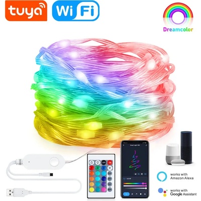 TUYA WiFi LED Světelný řetěz 10m AS-MSL2