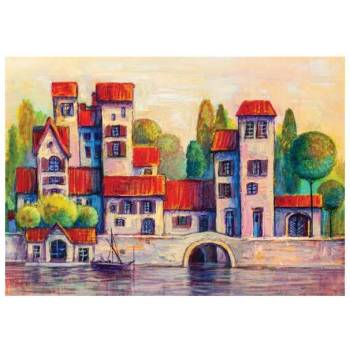 Image 1 of Art Puzzle - Puzzle The Nature City - 1 000 piese