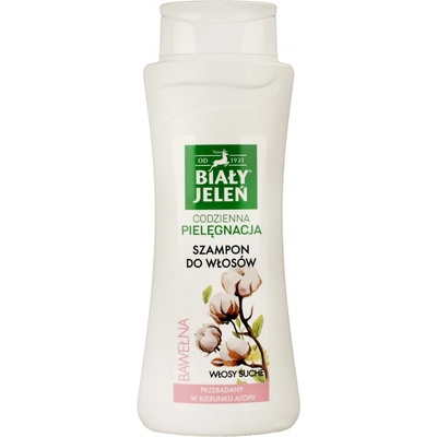 White Deer Šampón na suché vlasy s čistou bavlnou 300 ml