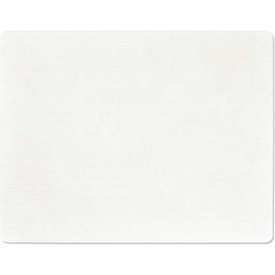 LIND DNA Подложка за маса SQUARE CORDUROY 35 x 45 cm, чисто бял, кожа, LIND DNA (LIND993014)