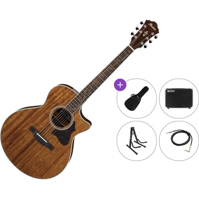 Ibanez AE245-NT Premium SET Natural Електро-акустична китара Джъмбо