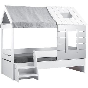 Carmen Детско легло къща WHITE HOUSE - 90 x 200