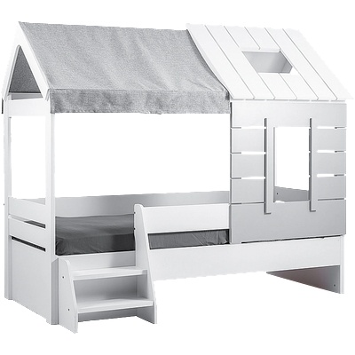 Carmen Детско легло къща WHITE HOUSE - 90 x 200