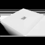 Mexen Hugo правоъгълно корито за душ SMC 140 x 100 cm, бяло, иноксова маскировка (42101014-X)
