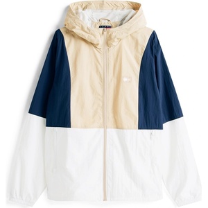 Tommy Jeans Men's Chicago Hooded Long Sleeve Windbreaker - Ecru/Beige