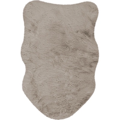 Happy Dekoračná kožušina imitácia ovce, umelá koža, 90 × 60 cm, taupe, HES800TAU6090