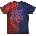 Bob Marley Trippy Text Red/Blue 2XL Риза (BMATS64MDD05)