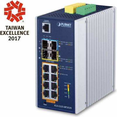 Planet IGS-5225-8P2S2X