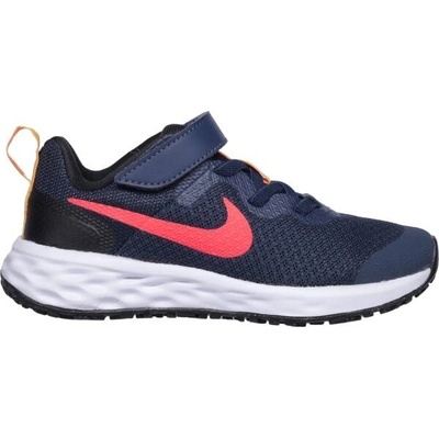 Nike Revolution 6 PSV Velcro běžecké Unisex modré