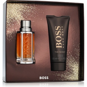 HUGO BOSS Boss Boss The Scent For Him EDT 50 ml + SG 100 ml M опция Cover with Golden Bottle
