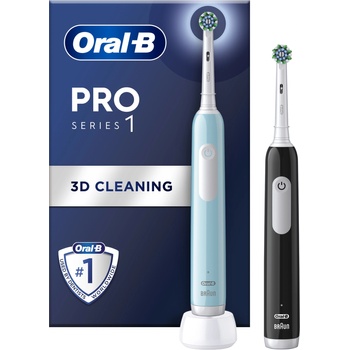 Image 1 of Oral-B Pro Series 1 duo black/blue