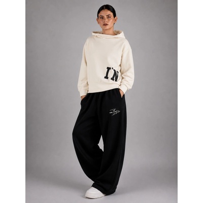 Dámské oversize tepláky Černá