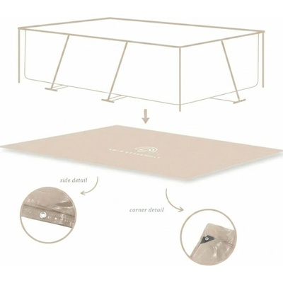 Swim Essentials Podložka pod bazén Essence Sand 300x200 cm