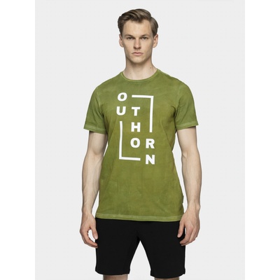Outhorn HOL21-TSM608 khaki pánské tričko