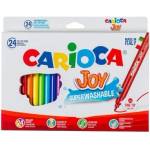 CARIOCA - Творчески комплект флумастери - 24 цвята (40615)