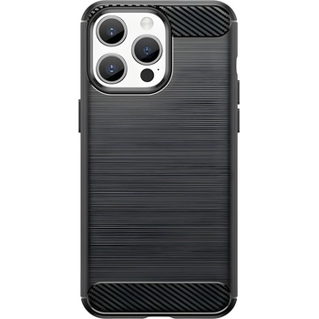 Apple Carbon Shield TPU калъф за Apple iPhone 15 Pro Max - Черен KP27677