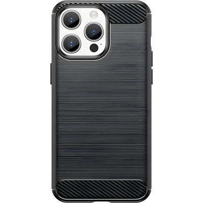 Apple Carbon Shield TPU калъф за Apple iPhone 15 Pro Max - Черен KP27677