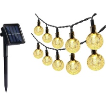 Kobi LED Solárna reťaz 30xLED/0,12W/1,2V 1xAA 3000K IP44 400 mAh KB0357