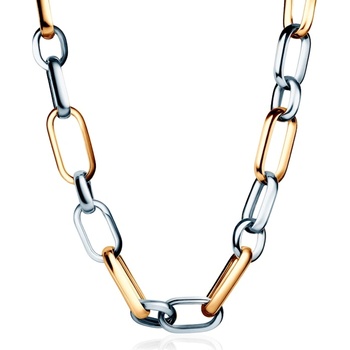 SAVICKI Колие Dualéa: позлатено сребро