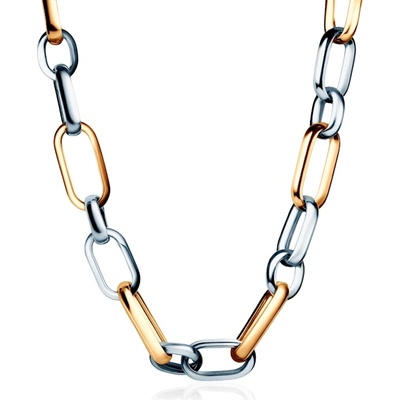 SAVICKI Колие Dualéa: позлатено сребро