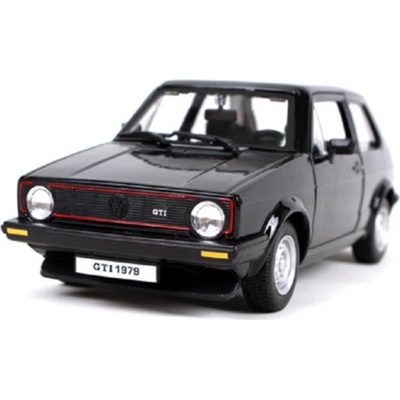 Bburago Volkswagen Golf Mk.I GTI černý 1:24