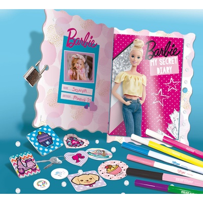 Barbie Tajný denník s dekoráciami