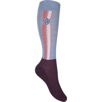 HKM Amelie dětské podkolenky jezdecké grey blue