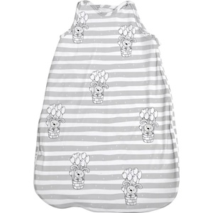 Lorelli Зимен чувал Lorelli - Ранфорс, Зайчета с балони, сив, 95 cm, 2.5 tog (20810395401R)