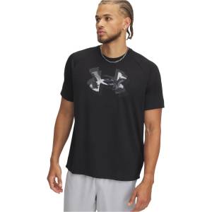 Under Armour M Tech Print Fill SS Размер: M / Цвят: оранжев