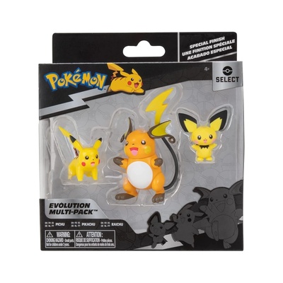 Jazwares Figurine Pokemon Select Evolution Pikachu (pkw2778)