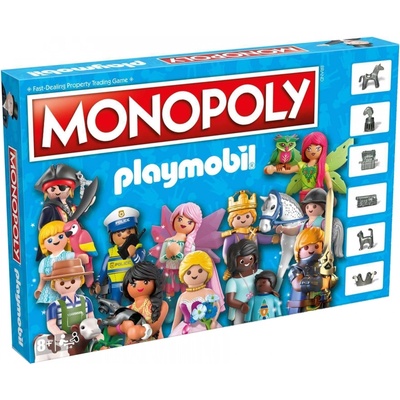 Настолна игра Winning Moves - Monopoly, Playmobil (WM03715)