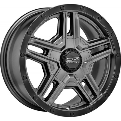 OZ RALLY ADVENTURE 8x17 5x114,3 ET40 matt graphite/black lip
