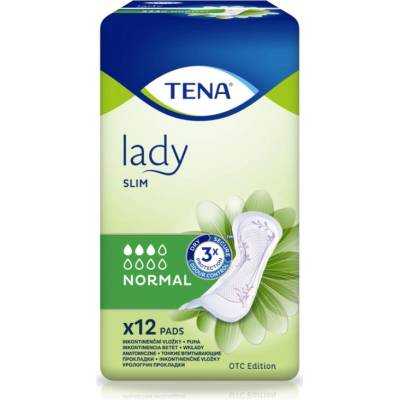 Дамски превръзки Tena Lady - Slim Normal, 12 броя