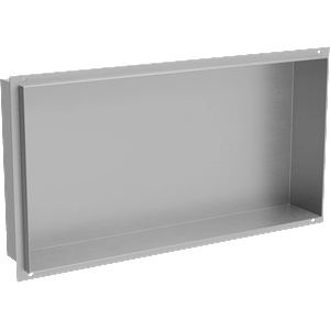 Mexen X-Wall-NR нишева полица без фланец 60 x 30 см, инокс - 1911603010 (1911603010)