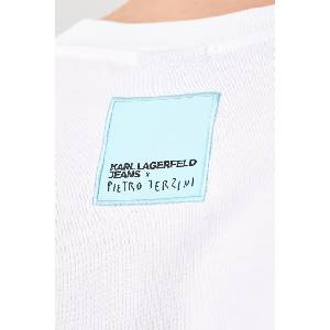 Karl Lagerfeld Jeans тениска мъжка от памук x Pietro Terzini (B4M17073)