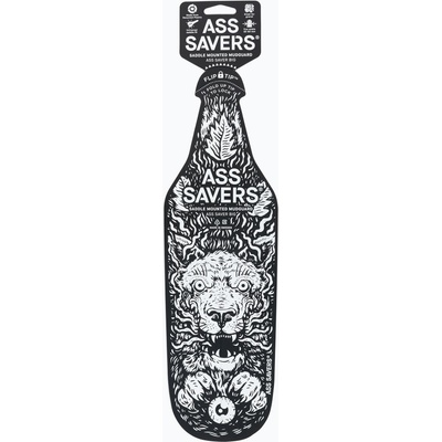 Ass Savers Велосипедно крило Ass Savers Big черно/бяло ASB-1-WLF