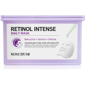 Some By Mi Retinol Intense Daily Mask противбръчкова платнена маска големи опаковки 30 бр