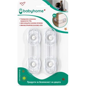 Babyhome Универсален силиконов предпазител Babyhome - комплект 4 броя